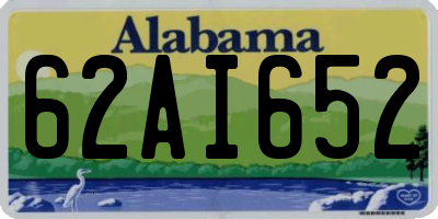 AL license plate 62AI652