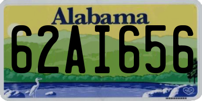 AL license plate 62AI656