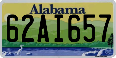 AL license plate 62AI657