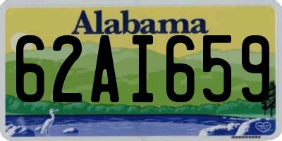 AL license plate 62AI659