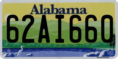 AL license plate 62AI660