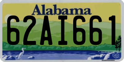 AL license plate 62AI661