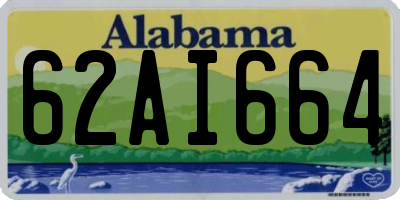 AL license plate 62AI664