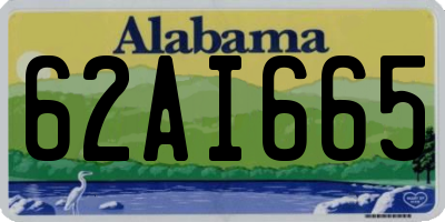 AL license plate 62AI665