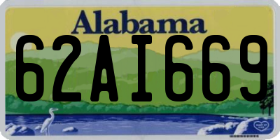 AL license plate 62AI669