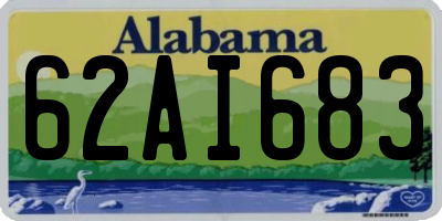 AL license plate 62AI683