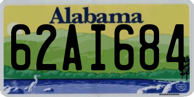 AL license plate 62AI684