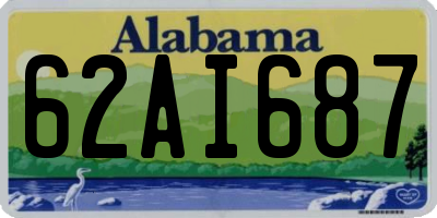 AL license plate 62AI687