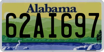 AL license plate 62AI697