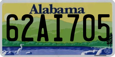 AL license plate 62AI705