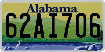AL license plate 62AI706