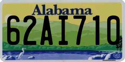 AL license plate 62AI710
