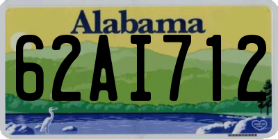 AL license plate 62AI712