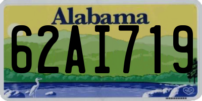 AL license plate 62AI719