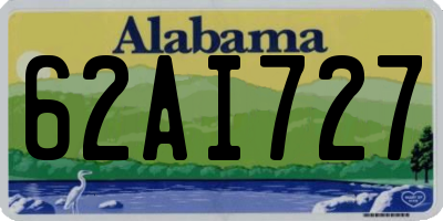 AL license plate 62AI727