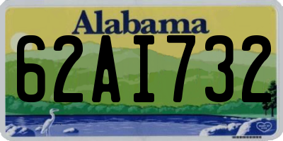 AL license plate 62AI732