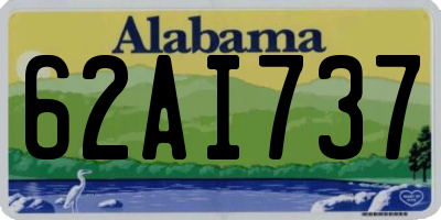 AL license plate 62AI737