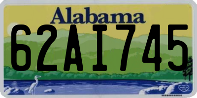 AL license plate 62AI745