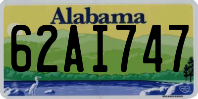 AL license plate 62AI747