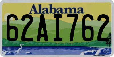 AL license plate 62AI762