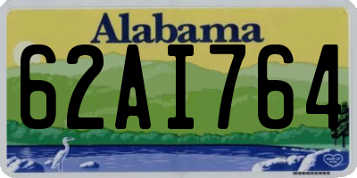 AL license plate 62AI764