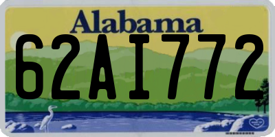 AL license plate 62AI772