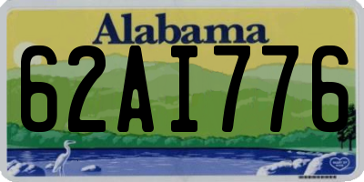 AL license plate 62AI776