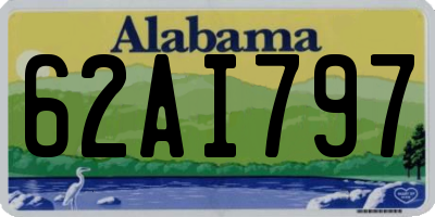AL license plate 62AI797