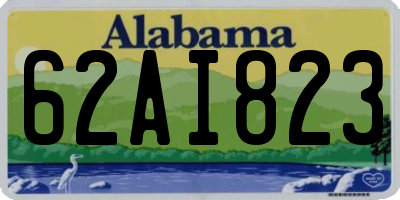 AL license plate 62AI823