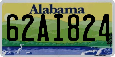 AL license plate 62AI824