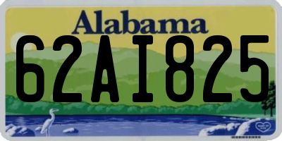 AL license plate 62AI825