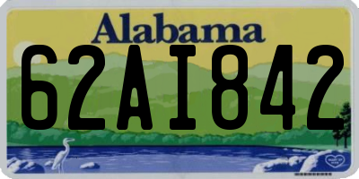 AL license plate 62AI842