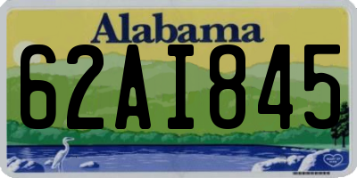 AL license plate 62AI845