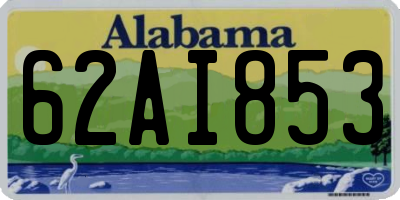 AL license plate 62AI853