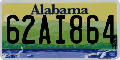 AL license plate 62AI864