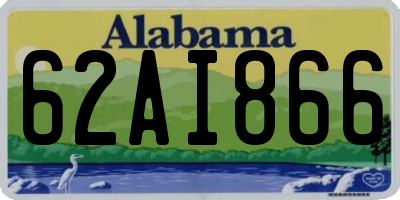 AL license plate 62AI866