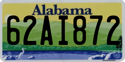 AL license plate 62AI872