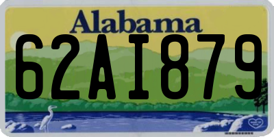 AL license plate 62AI879