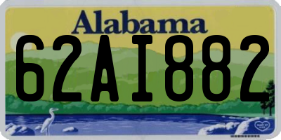 AL license plate 62AI882