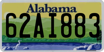 AL license plate 62AI883