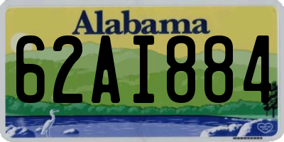 AL license plate 62AI884