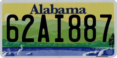 AL license plate 62AI887