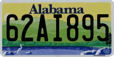 AL license plate 62AI895