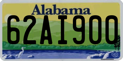 AL license plate 62AI900