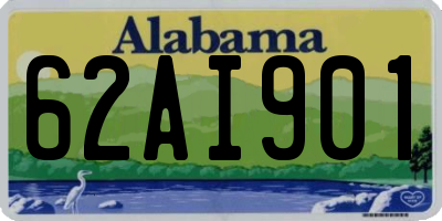 AL license plate 62AI901