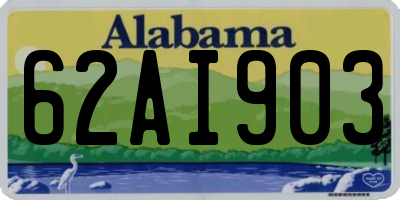 AL license plate 62AI903
