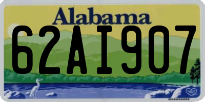 AL license plate 62AI907