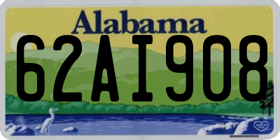 AL license plate 62AI908