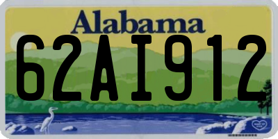 AL license plate 62AI912