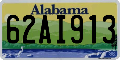 AL license plate 62AI913